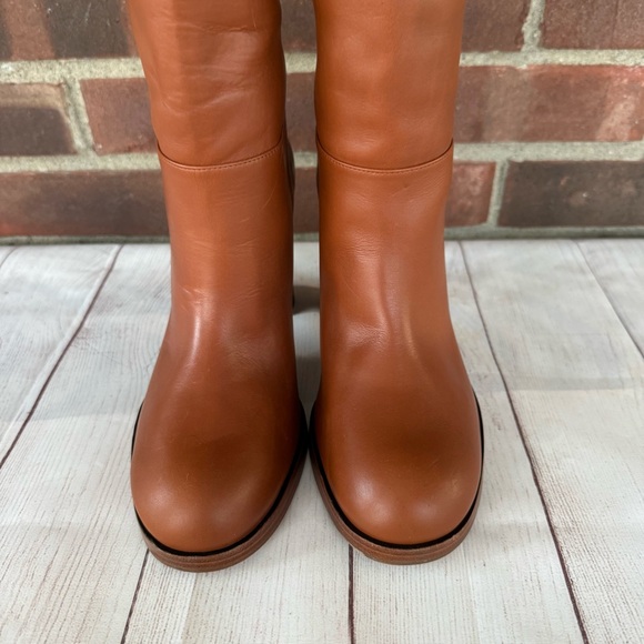 Frame Le Citrus Leather Color Block High Heel Boots EU 37 US 7 M MSRP $795 - Picture 3 of 14